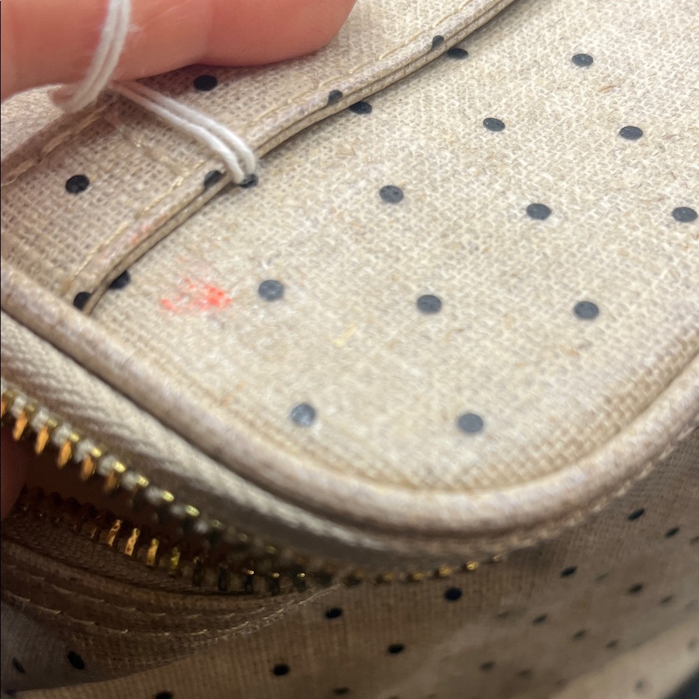 Kate Spade Beige and Black Dot Bag - Picture 6 of 7